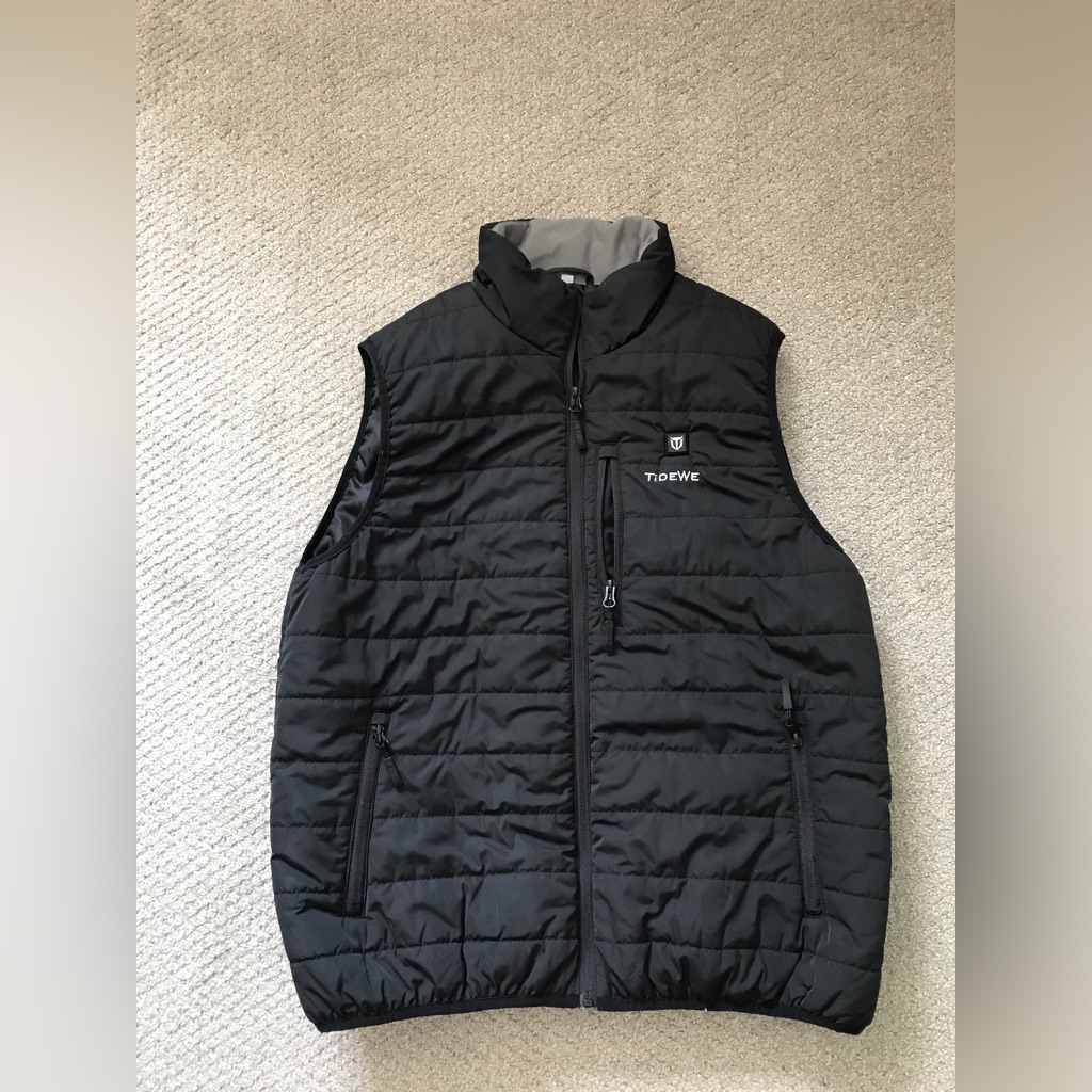 Women’s Tidewe Heated Black Puffer Vest